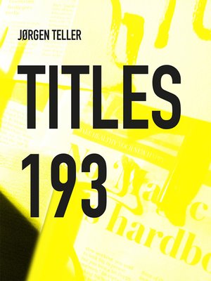 cover image of Titles 193